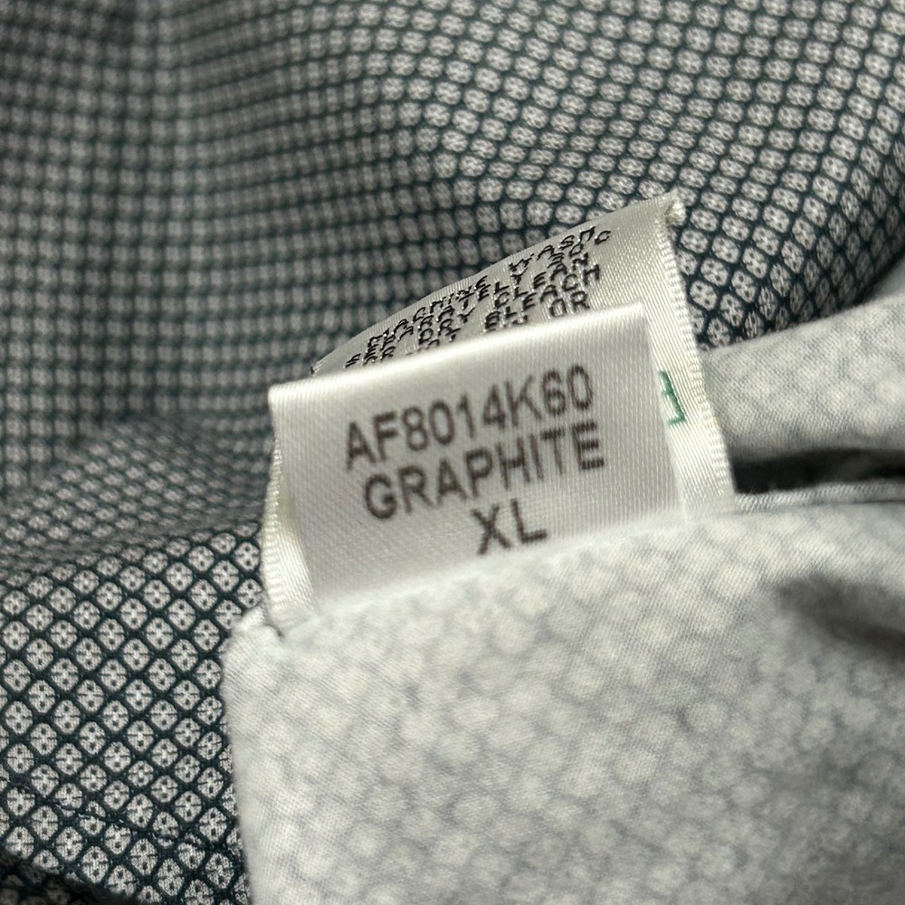 Bugatchi Button Down OoohCotton Tech XL Graphite … - image 7